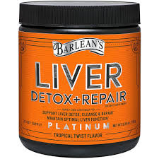 Barleans - Liver Detox+Repair Tropical Twist Flavor 6.35 OZ  TEMPORARELY UNAVAILABLE