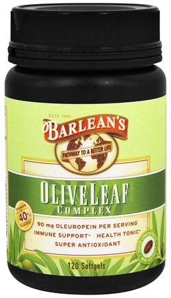 Barleans - Olive Leaf Complex 120 Softgels