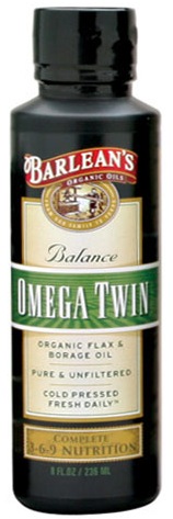 Barleans - Omega Twin - Flax/Borage Oil Combination 12 oz