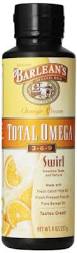 Barleans - Total Omega Swirl Orange Cream 8 oz