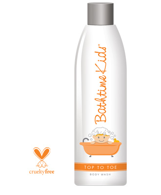 Bathtime Kids Top To Toe Body Wash 8 oz