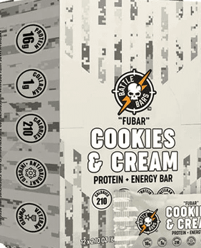 Battle Bars Battle Bars FUBAR Cookies & Cream 12ct