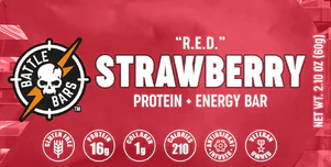 Battle Bars Battle Bars RED Strawberry 12ct