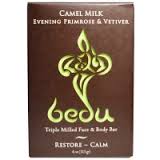 Bedu - Soap,Caml Mlk,Primros,Vetiv 4oz-UNAVAILABLE