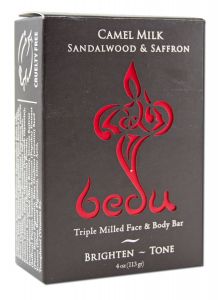 Bedu - Soap,Caml Mlk,Sndwd,Saffrn 4oz.-OUT OF STOCK