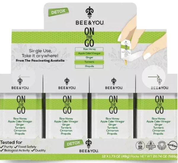 Bee  You On The Go Detox Honey 7 pack
