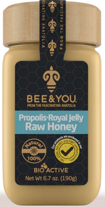 Bee  You Propolis Royal Jelly Raw Honey Mix