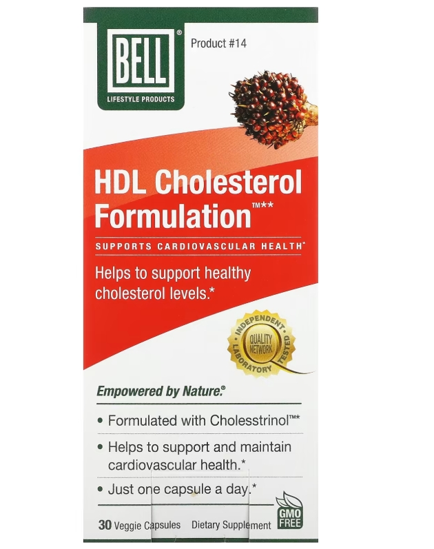 Bell Lifestyle Hdl Cholesterol Formulation 30vcaps