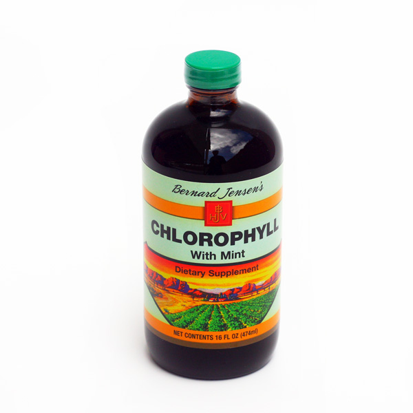 Bernard Jensen Chlorophyll Mint Flavor Liquid 16 OZ-OUT OF STOCK