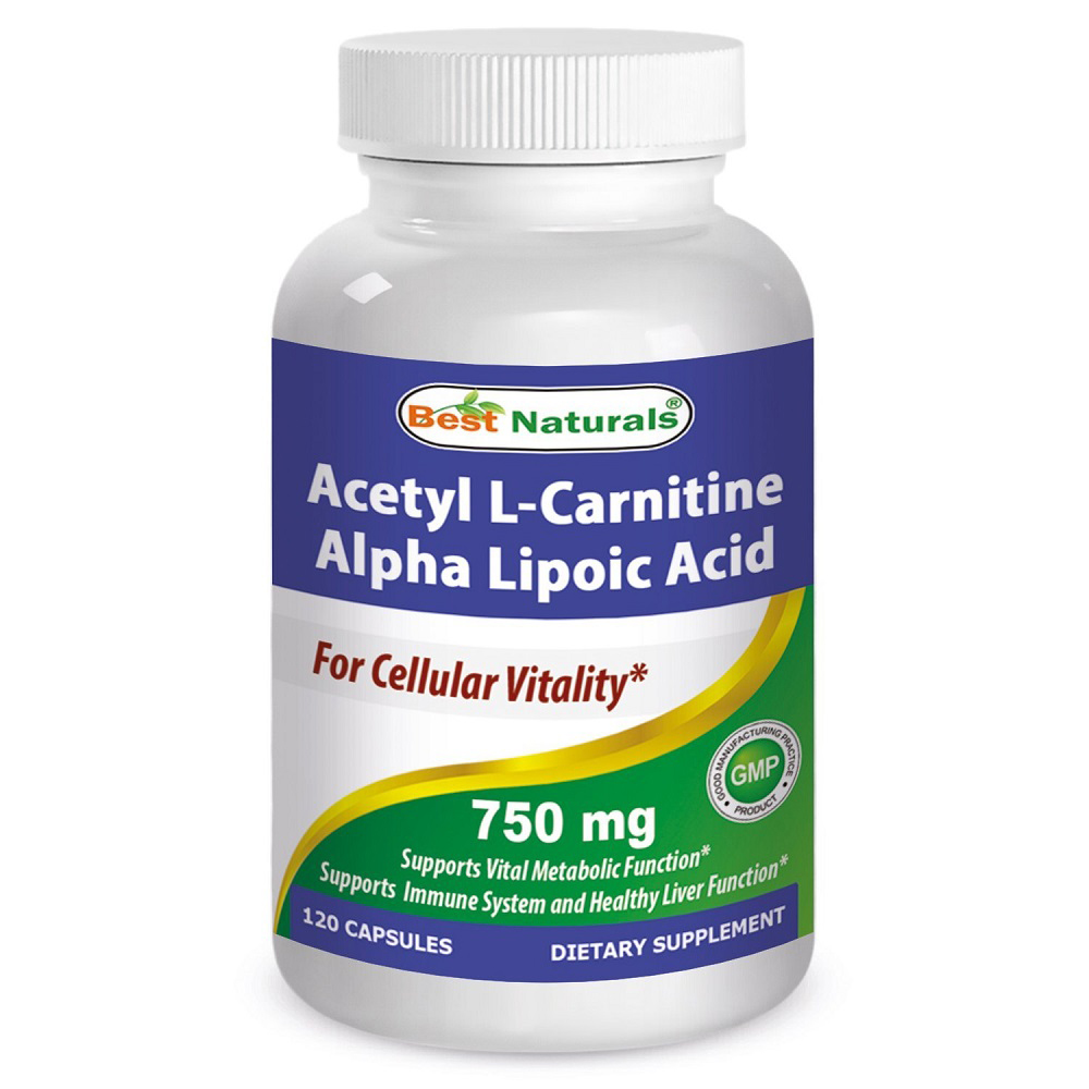 Best Naturals ALA ALC 750 mg 120 cap