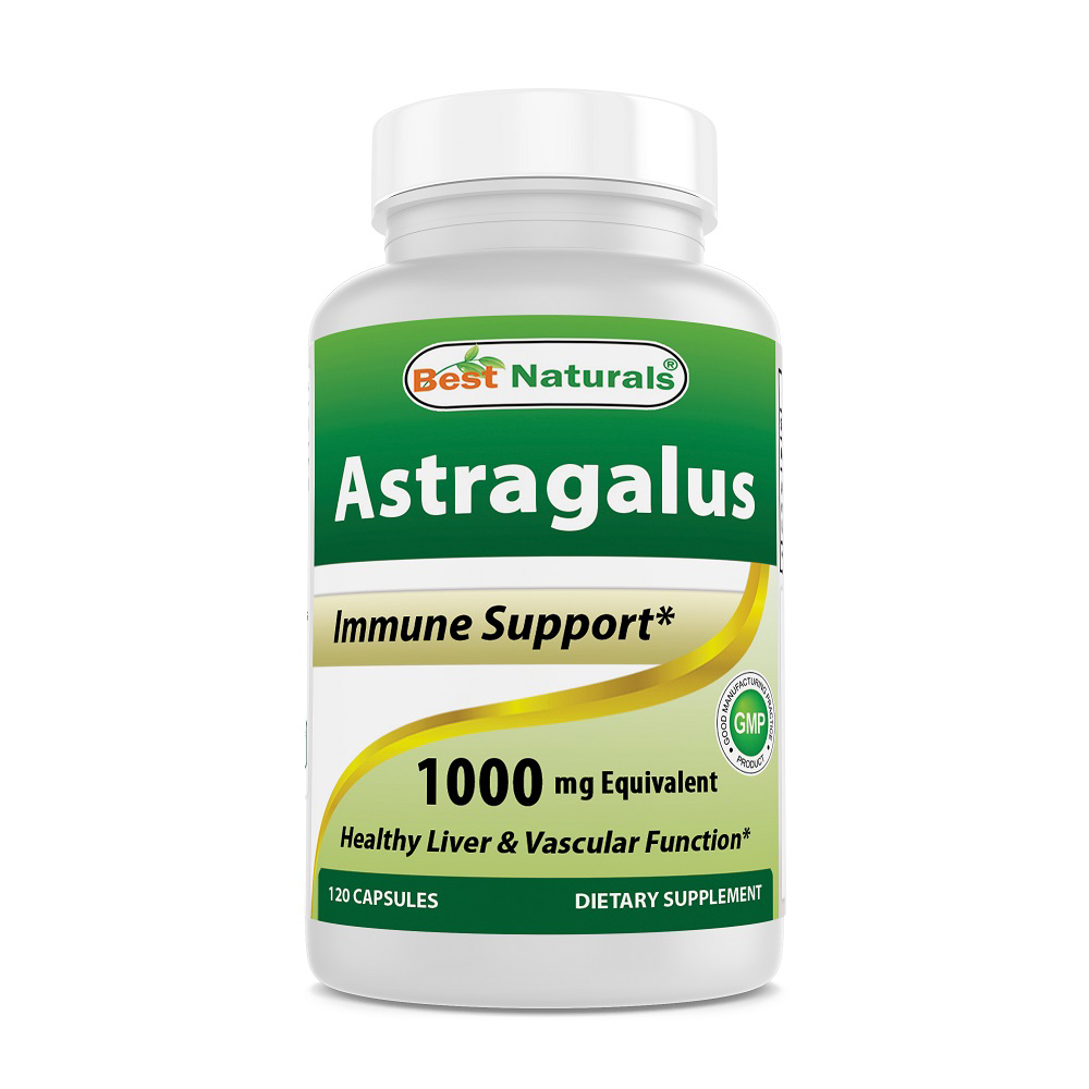 Best Naturals Astragalus Extract 1000 mg 120 cap