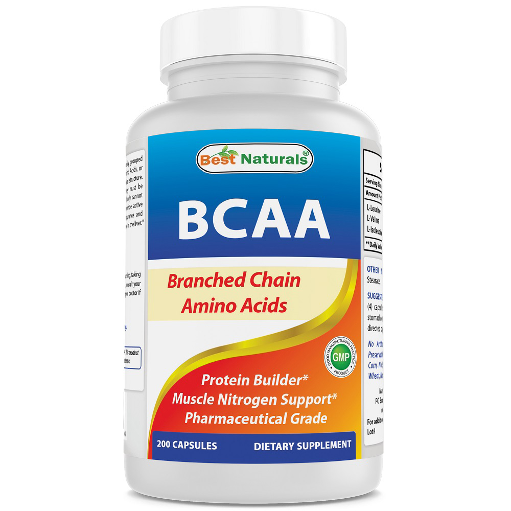 Best Naturals BCAA 800 mg 200 cap