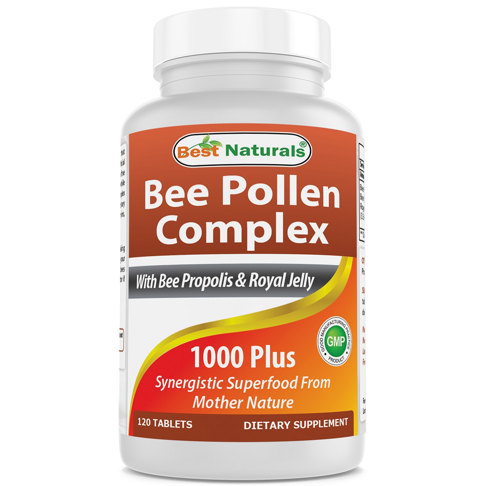Best Naturals Bee Pollen Complex 1000 mg 120 tab