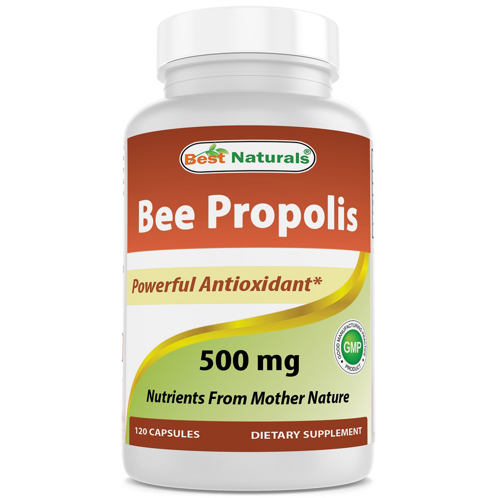 Best Naturals Bee Propolis 500 mg 120 cap