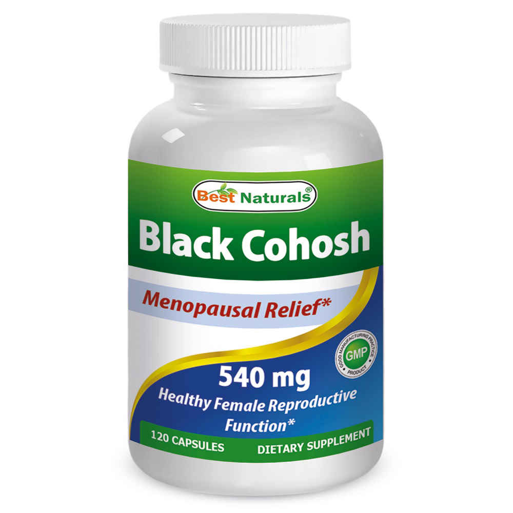 Best Naturals Black Cohosh 540 mg 120 cap