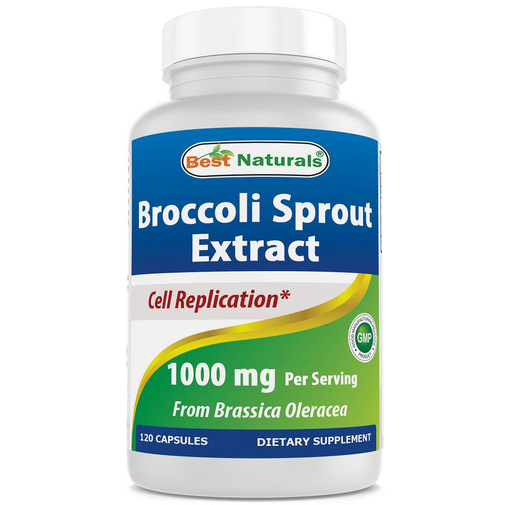 Best Naturals Broccoli Sprout Extract 500mg 120 cap