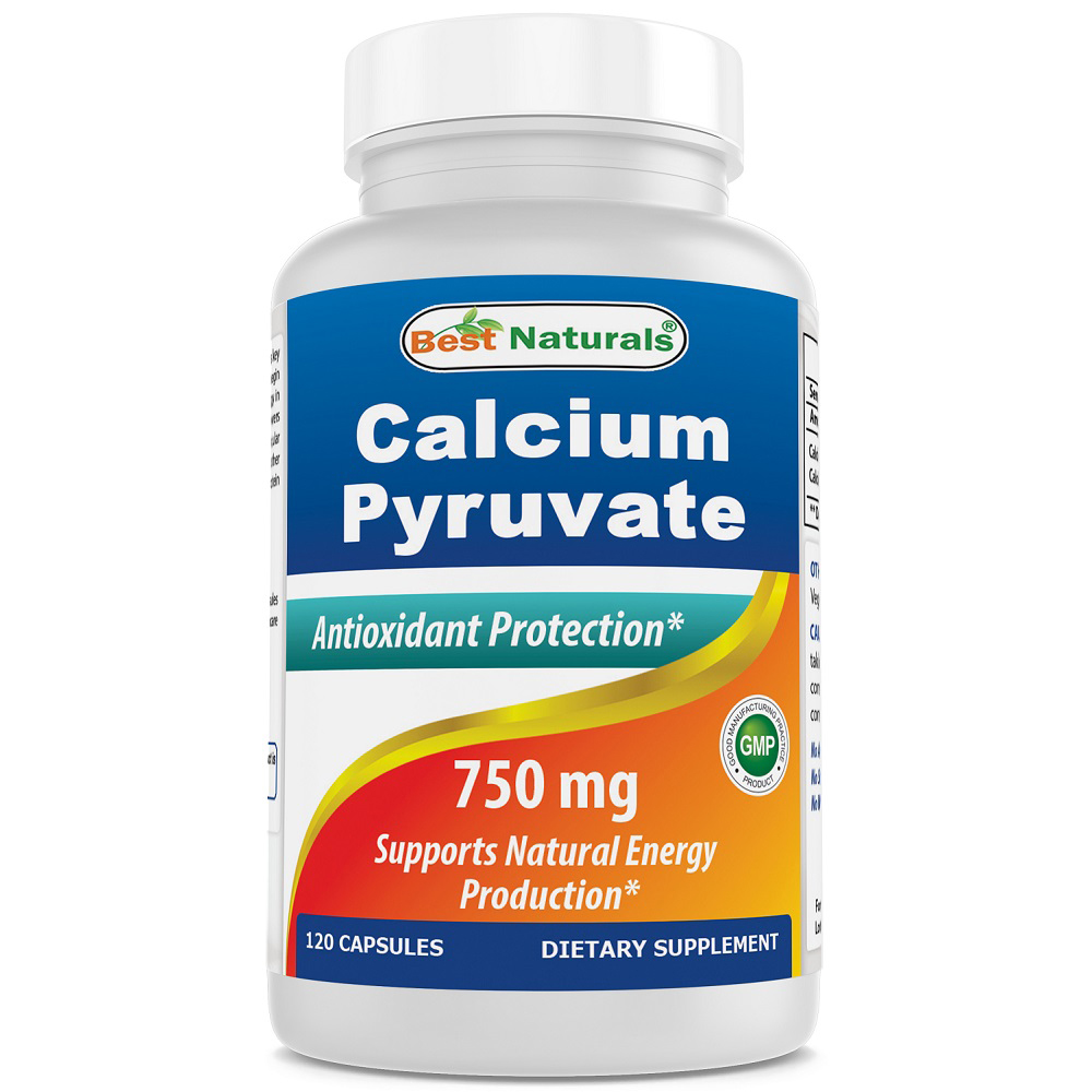 Best Naturals Calcium Pyruvate 750 mg 120 cap