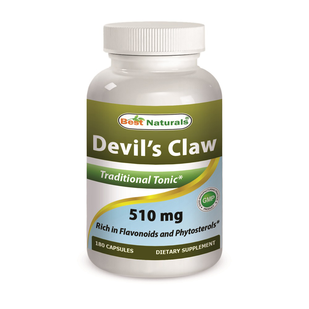 Best Naturals Devil's Claw 510 mg 180 cap