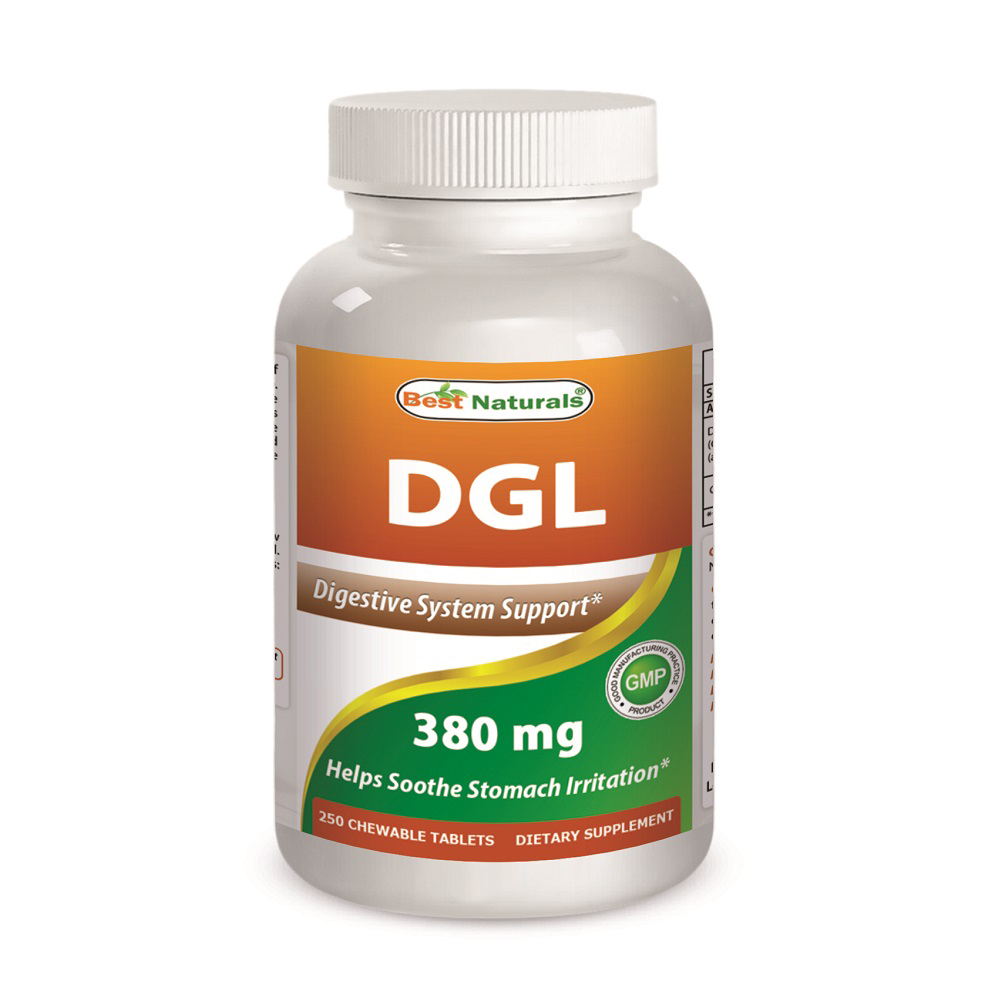 Best Naturals DGL Chewable 380 mg 180 tab