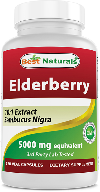 Best Naturals Elderberry 5000mg 120 vgc
