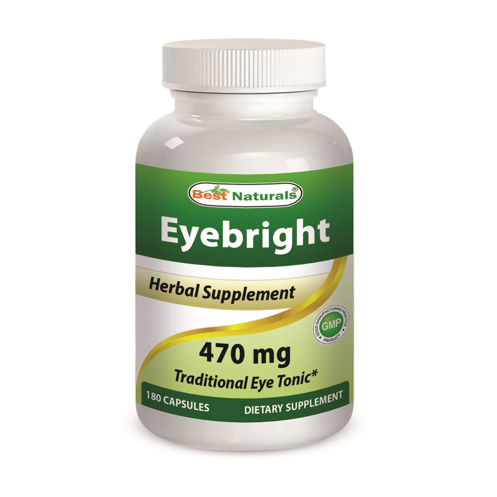 Best Naturals Eyebright 470 mg 180 cap