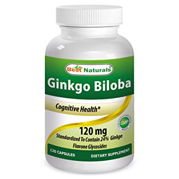 Best Naturals Ginkgo Biloba 120 mg 120 cap