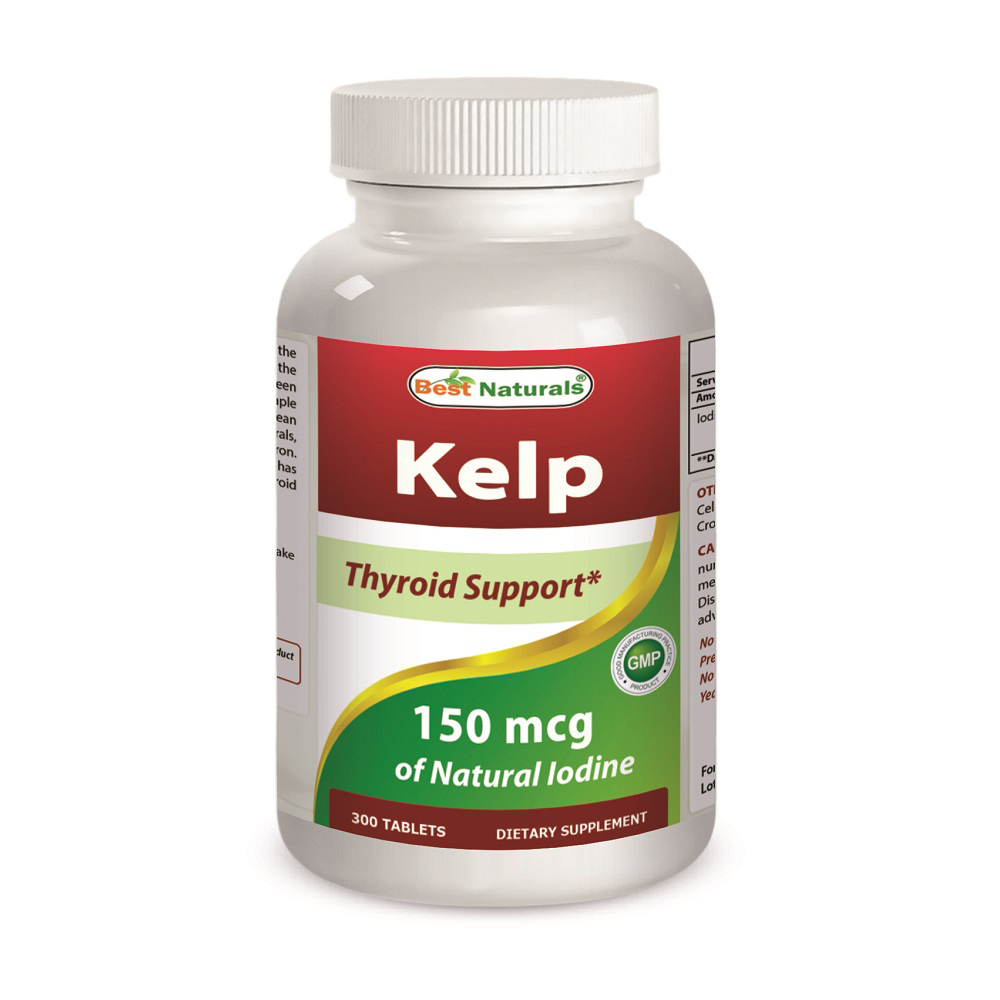 Best Naturals Kelp 150 mcg 300 tab