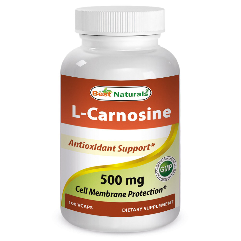 Best Naturals L-Carnosine 500 mg 100 vgc