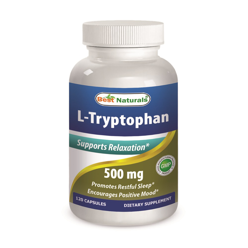 Best Naturals L-Tryptophan 500 mg 120 cap