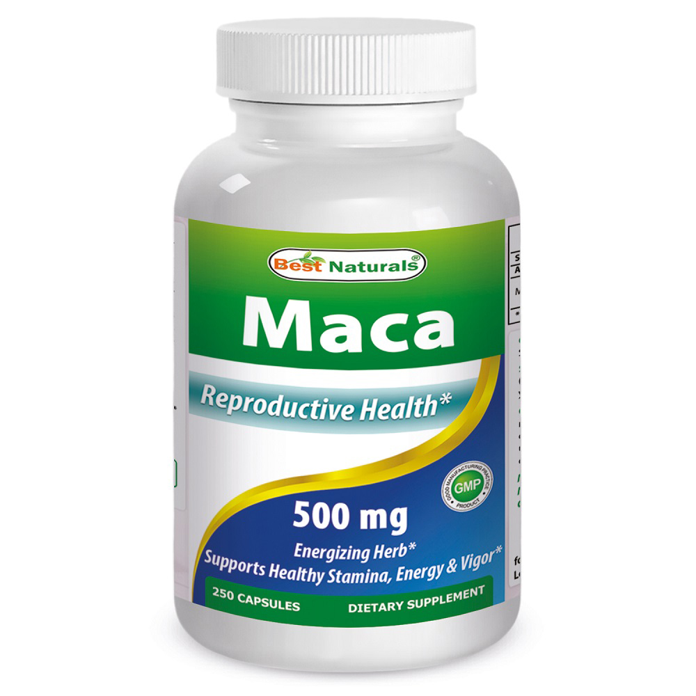 Best Naturals Maca 500 mg 250 cap