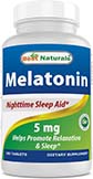 Best Naturals Melatonin 5 mg 180 tab