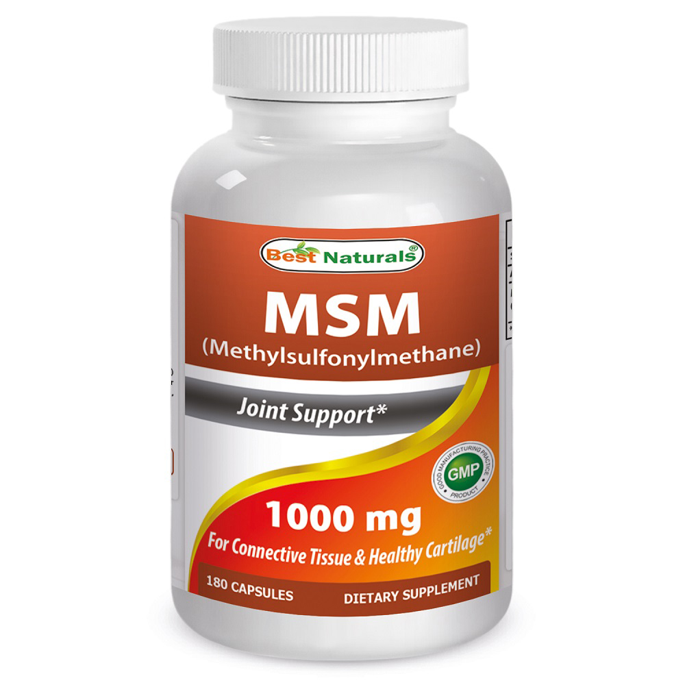 Best Naturals MSM 1000 mg 180 cap