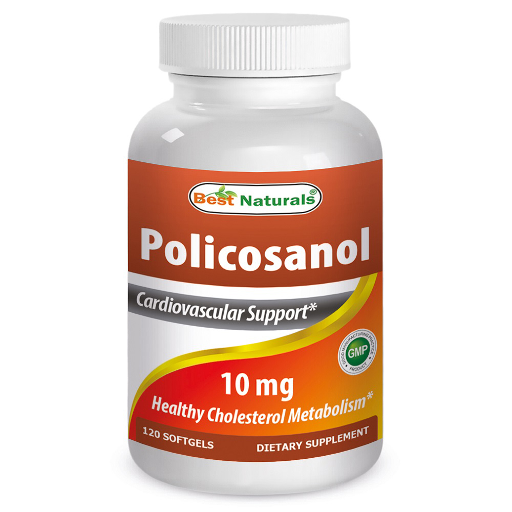Best Naturals Policosanol 10 mg 120 cap