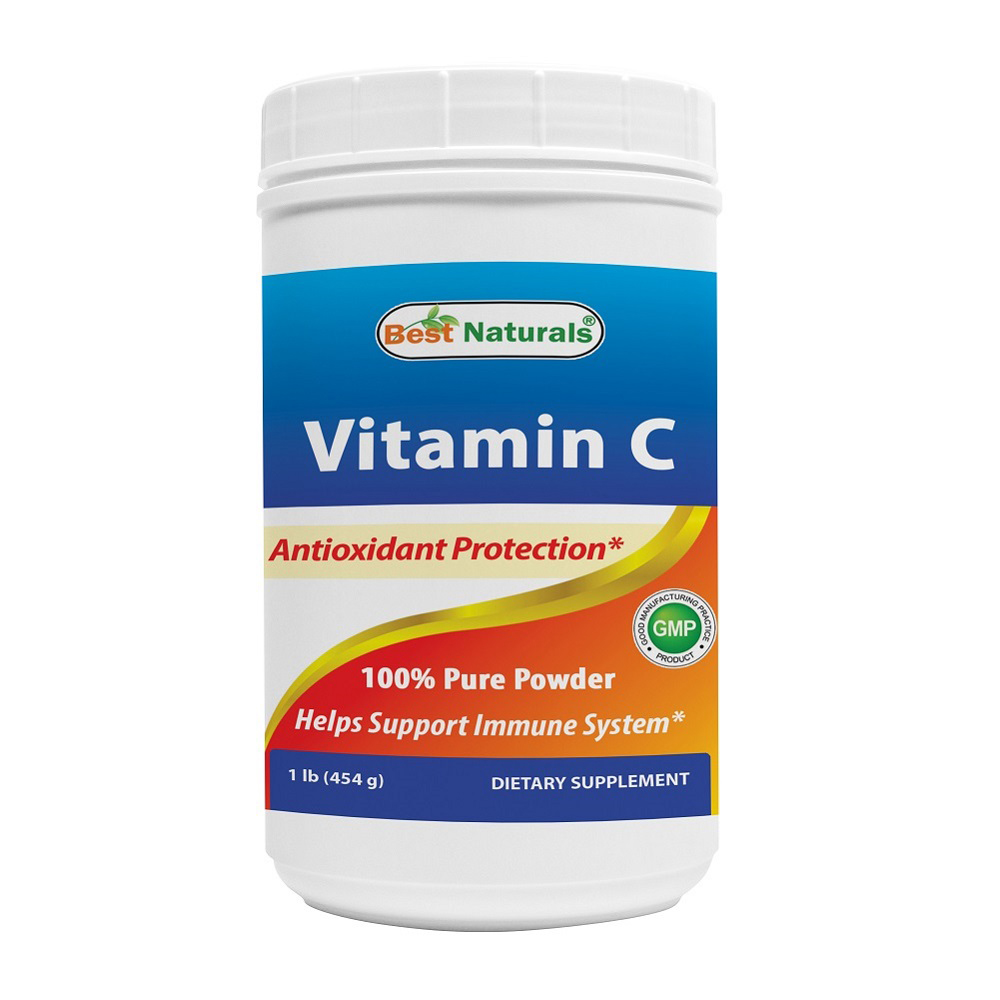 Best Naturals Vitamin C Powder w/ Ascorbic Acid 1 lb