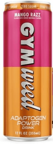 GYM WEED Adaptogen Power Energy Mango Razz 12/pk