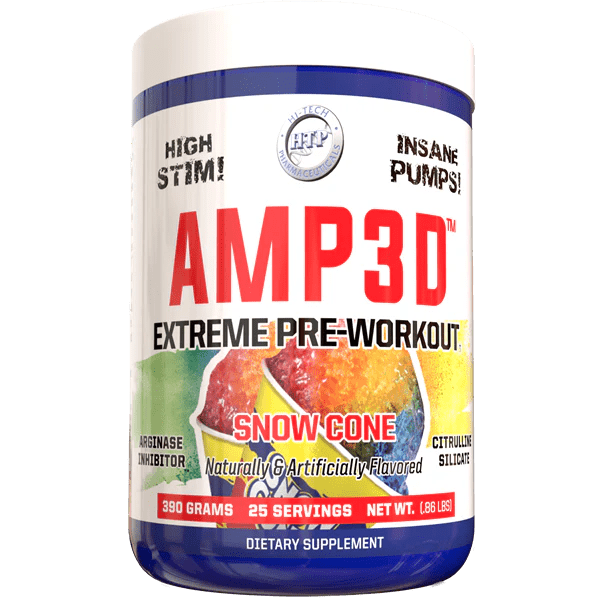Hi-Tech Pharmaceuticals AMP3D Snow Cone 25 Servings