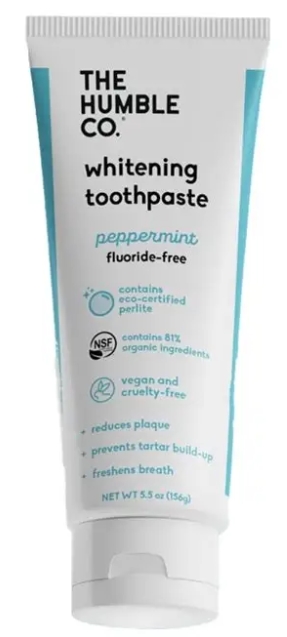 Humble Co. Whitening Toothpaste Peppermint 5.5 oz
