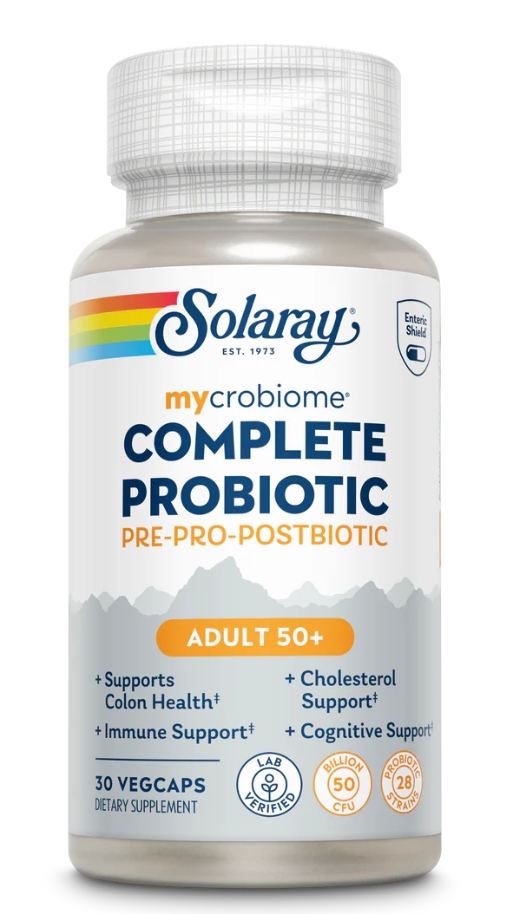 Solaray Complete Probiotic Adult 50+  30vc