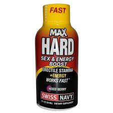 Swiss Navy - MAX HARD sex & energy boost 12 / 2oz liquid Mixed Berry Flavor