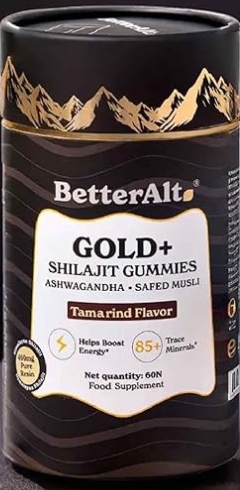 Better Alt - Shilajit Gold + Tamarind Flavor Gummies 60 Gummy
