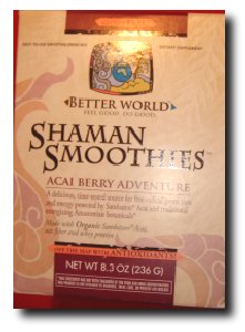 Better World Shaman Smoothie Acai Berry Adventure 8.3 oz