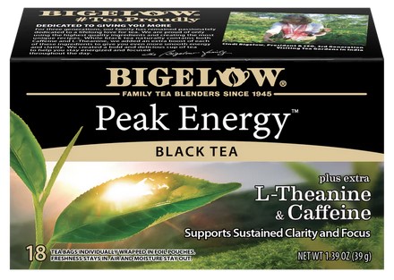 Bigelow Tea Black Peak Enrgy 18Bg 1.39Oz