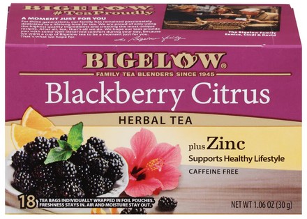 Bigelow Tea Blackberry Citrus 18Bg 1.06Oz