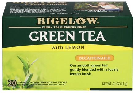 Bigelow Tea Decaf Green Lemon 20Bg 0.91Oz