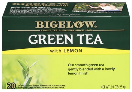 Bigelow Tea Green Lemon 20Bg 0.91oz