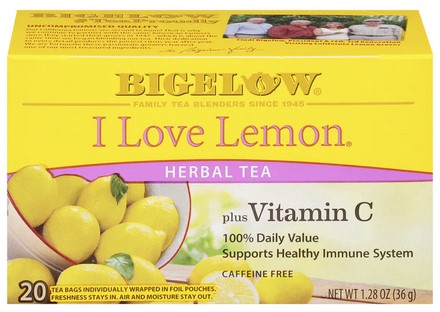 Bigelow Tea I Love Lemon 20Bags 1.28oz