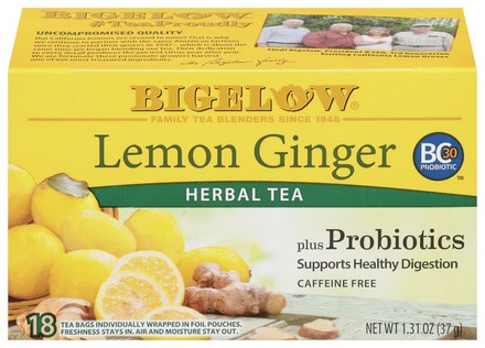 Bigelow Tea Lemon Ginger 18Bg 1.39oz