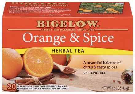 Bigelow Tea Orange & Spice 20Bg 1.5oz