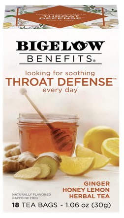 Bigelow Tea Throat Defense 18 Bg 1.06oz