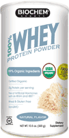 BioChem - 100% Whey Prot Natl Organic 10.5 OZ